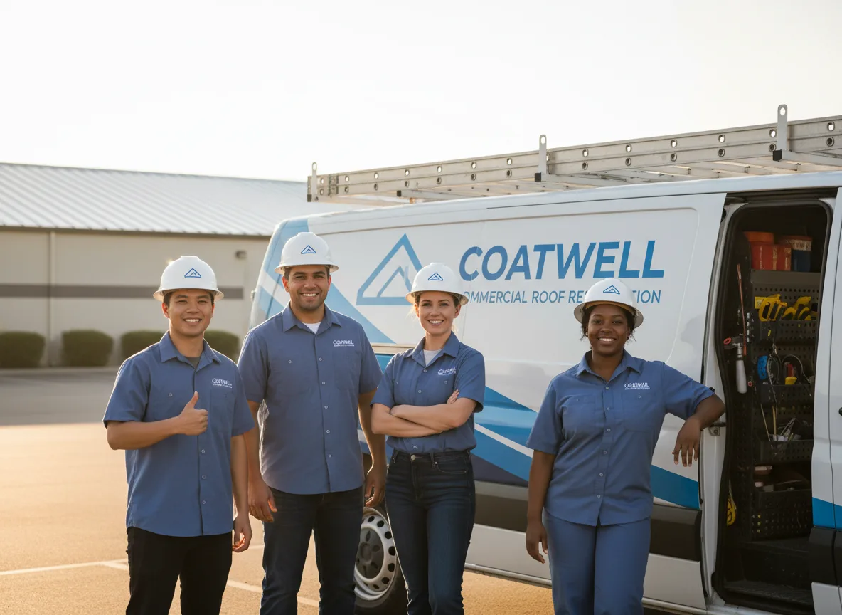 Commercial roof coating company in Waterloo, WI